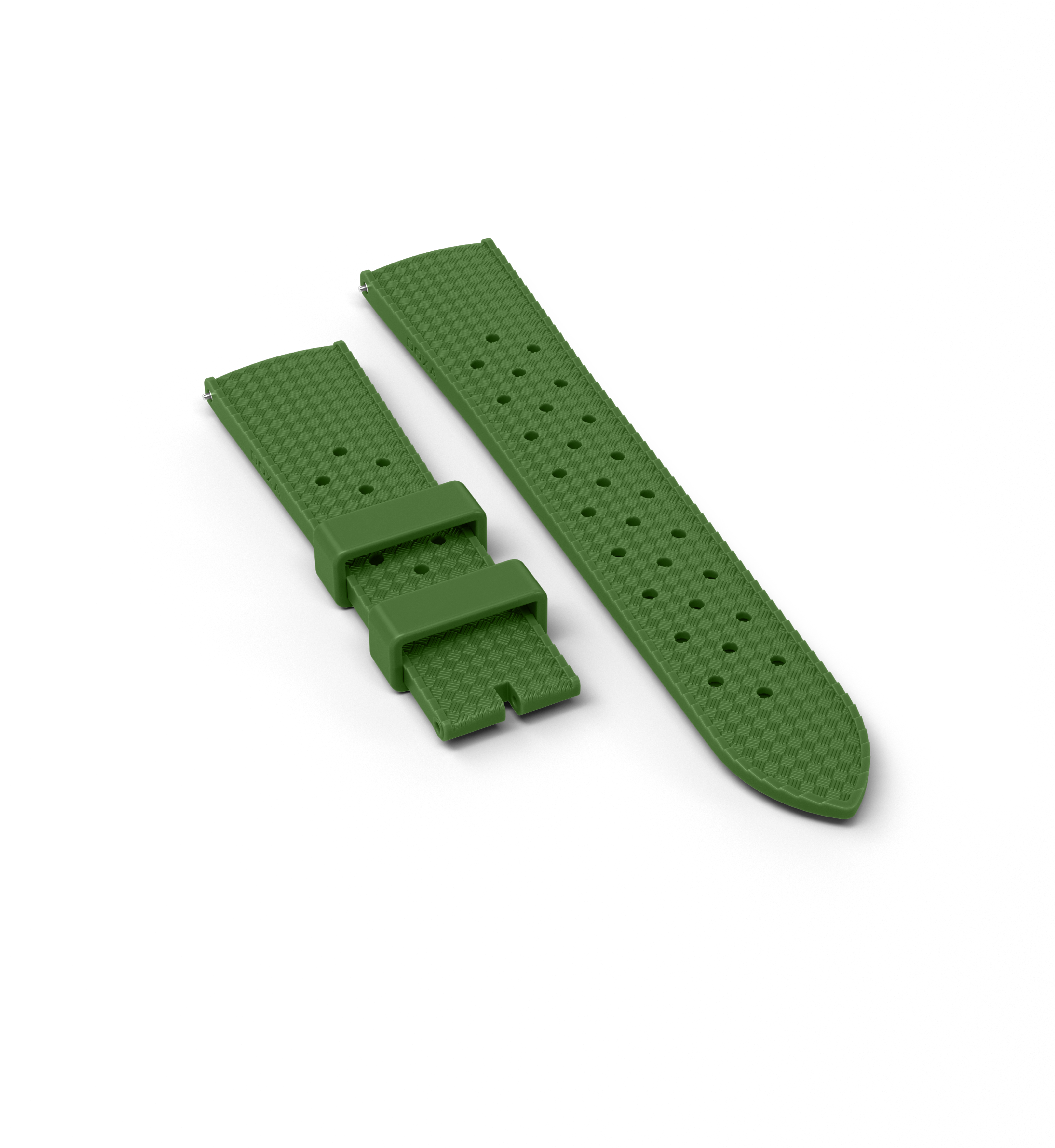 Rubber Dive Flex strap Green