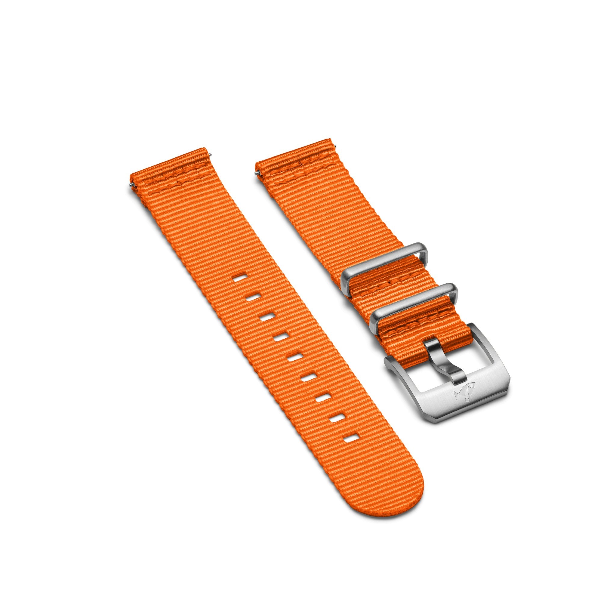 NATO strap with folding buckle, Orange - DOXA Watches US