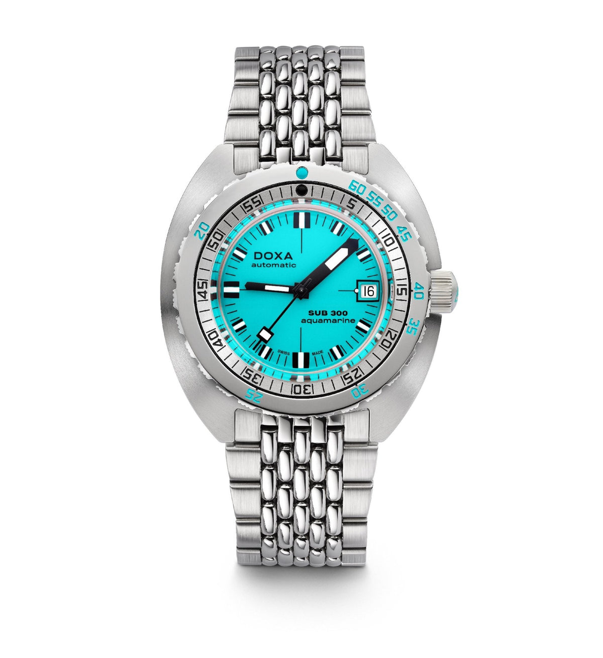 Aquamarin watch DOXA Sub 200 C-Graph II Aquamarine 42mm Watch 797.10.241.10  main image 4