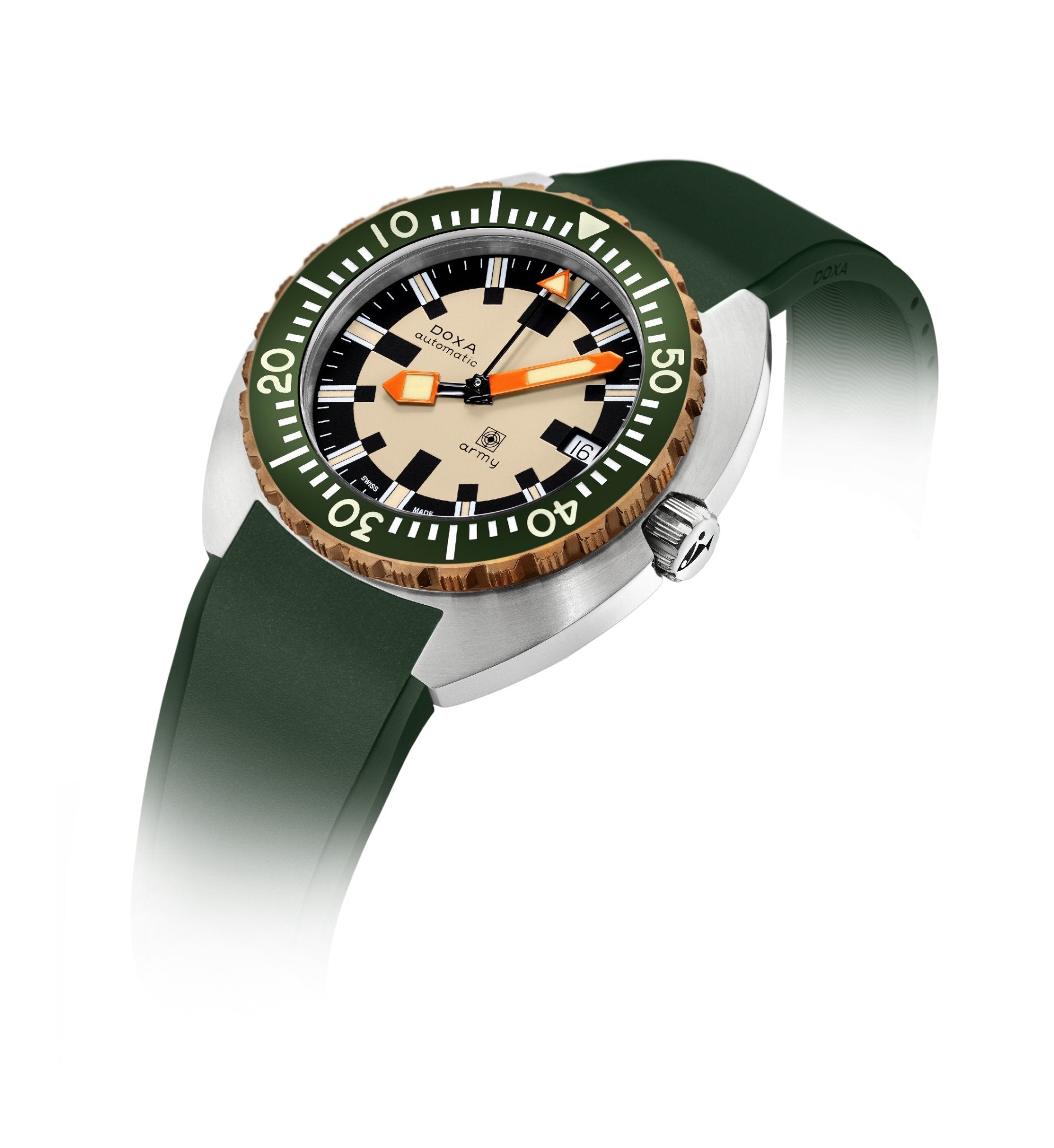 DOXA Army, bronze bezel - DOXA Watches US