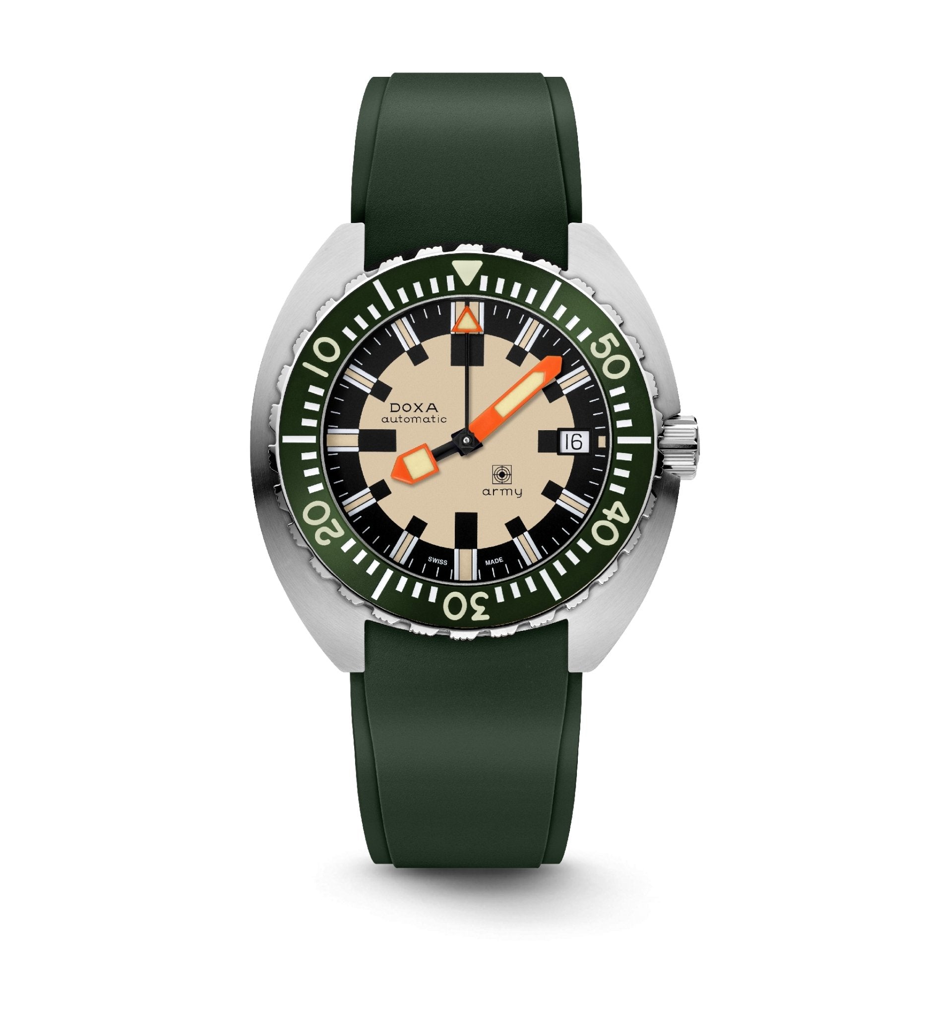 DOXA Army, stainless steel bezel - DOXA Watches US