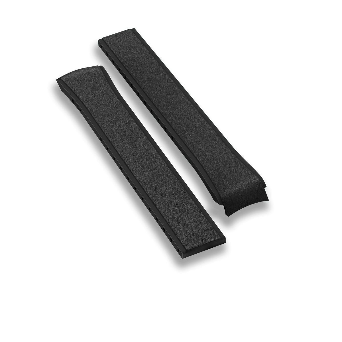 SUB 200 T.GRAPH II Rubber strap, Black