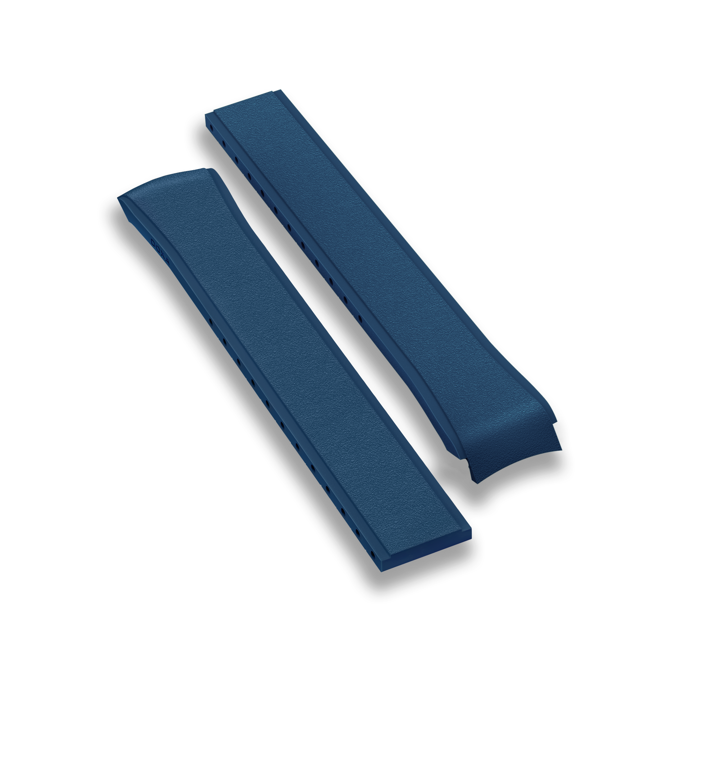 Rubber strap, Navy blue