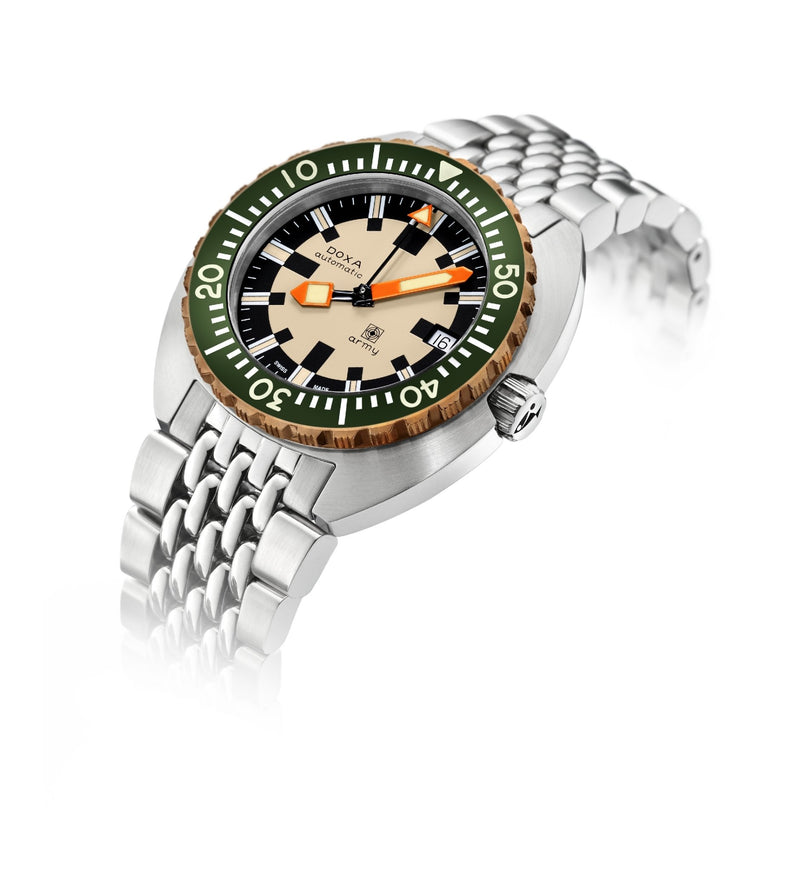 DOXA Army, bronze bezel - DOXA Watches US