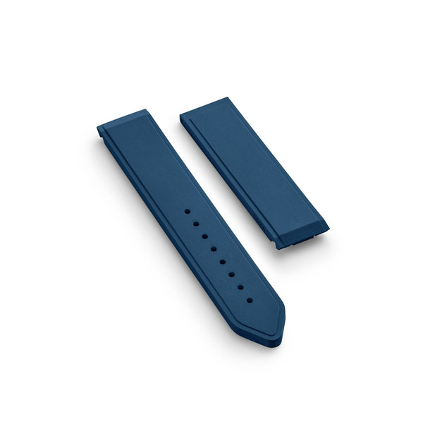 Rubber strap, Navy blue - DOXA Watches US