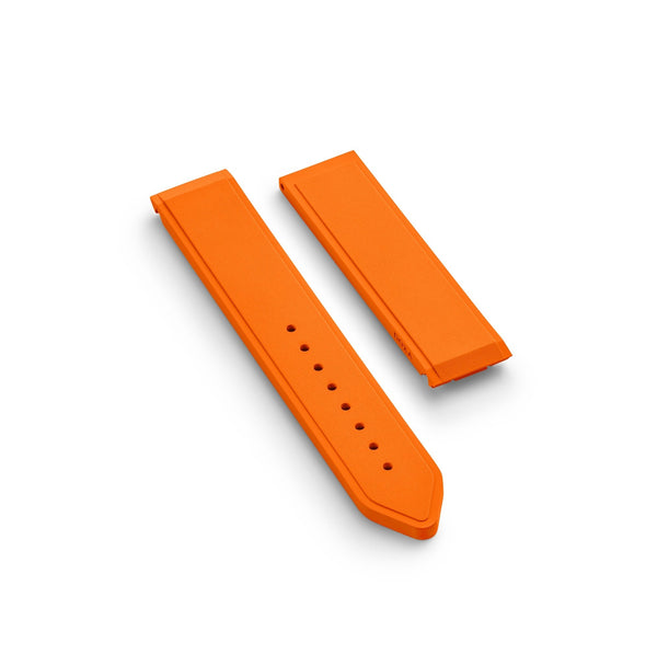 Rubber strap, Orange - DOXA Watches US