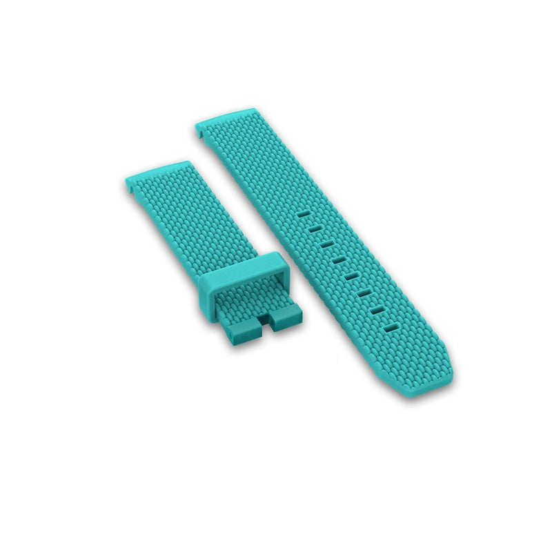 Rubber strap, Turquoise - DOXA Watches US