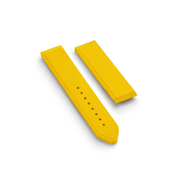 Rubber strap, Yellow - DOXA Watches US